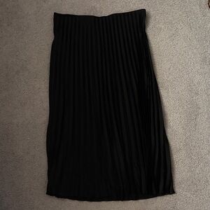 J. Crew Black Maxi Skirt